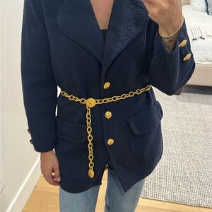 Vintage Celine Gold Chain Necklace/Belt